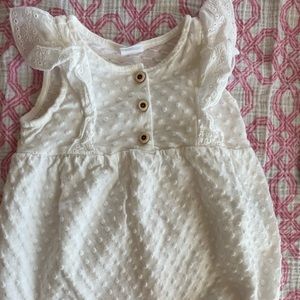Gap Kids white romper - EUC